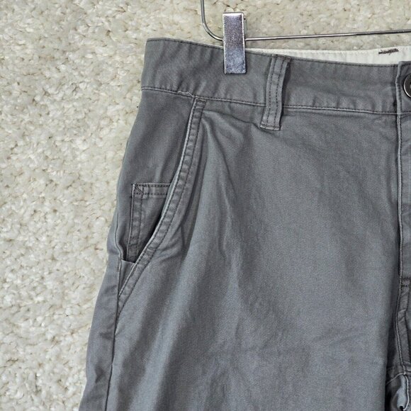 Fox Racing Shorts Mens 30 Gray Chino Outdoor Biking Casual Sport Utility - Picture 3 of 15